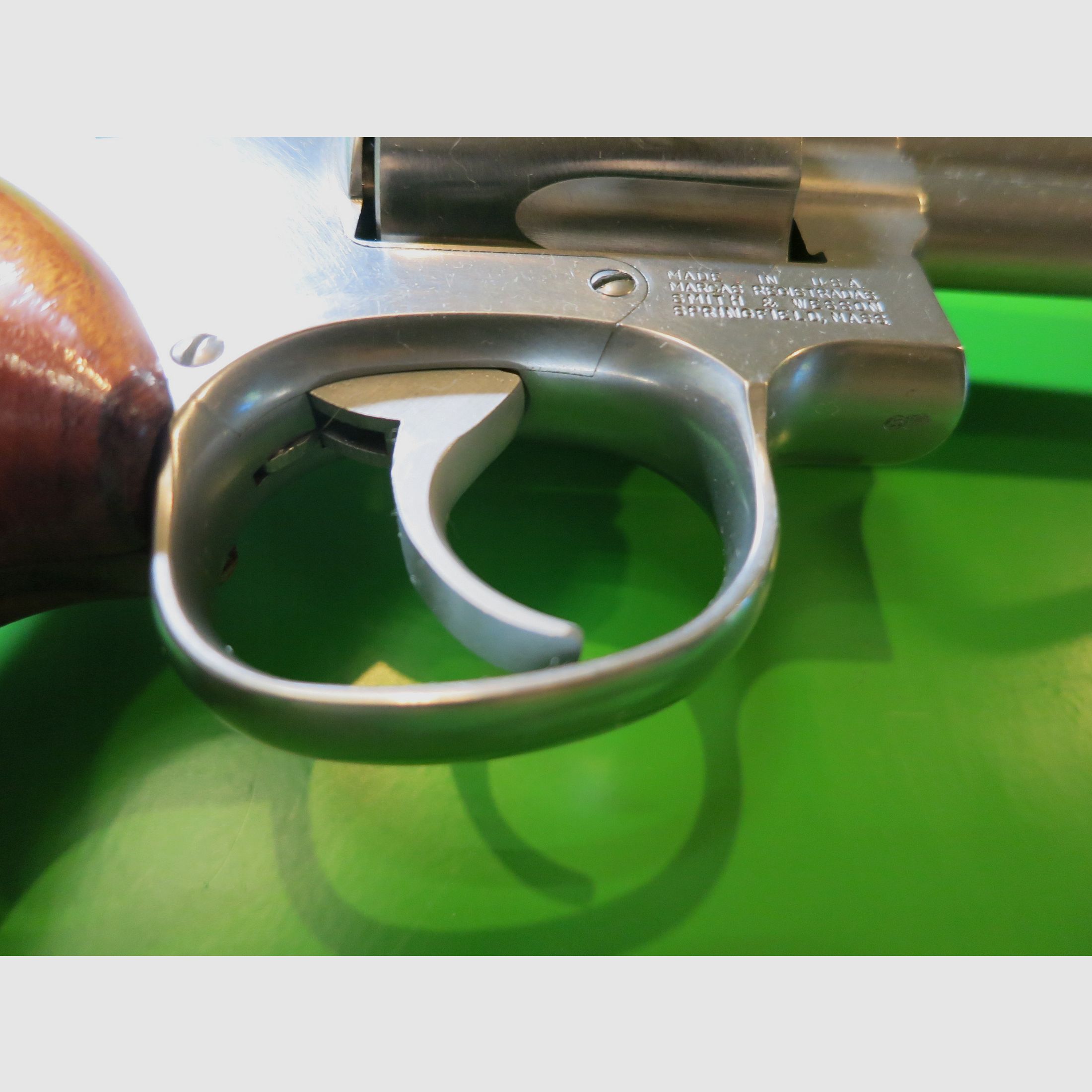 Revolver, SMITH&WESSON, Mod. 686-1 , .357 Magnum, 6" Lauf,  Edelstahl-Version (stainless)    #71-