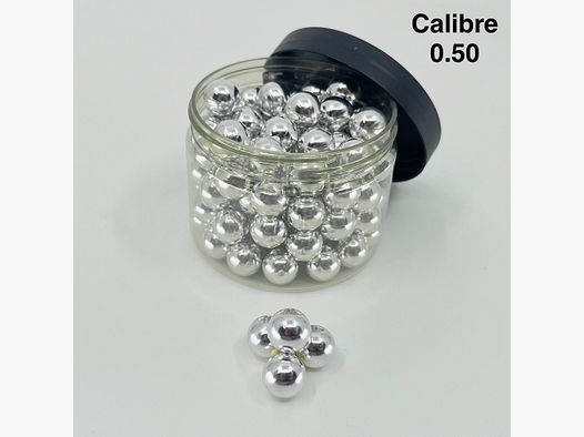 100 Patronen TAC-BALL Alu Kaliber 0.50 2,8gr.