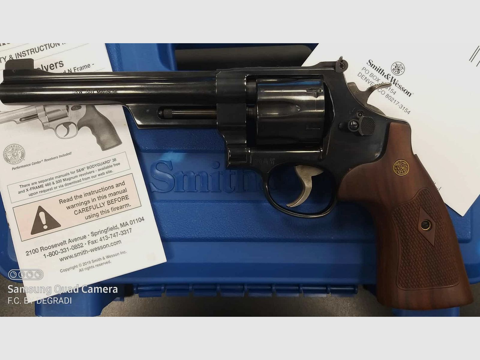 SMITH & WESSON MODEL 27-9 CALIBRO 357 MAGNUM, immagine 2 di 4