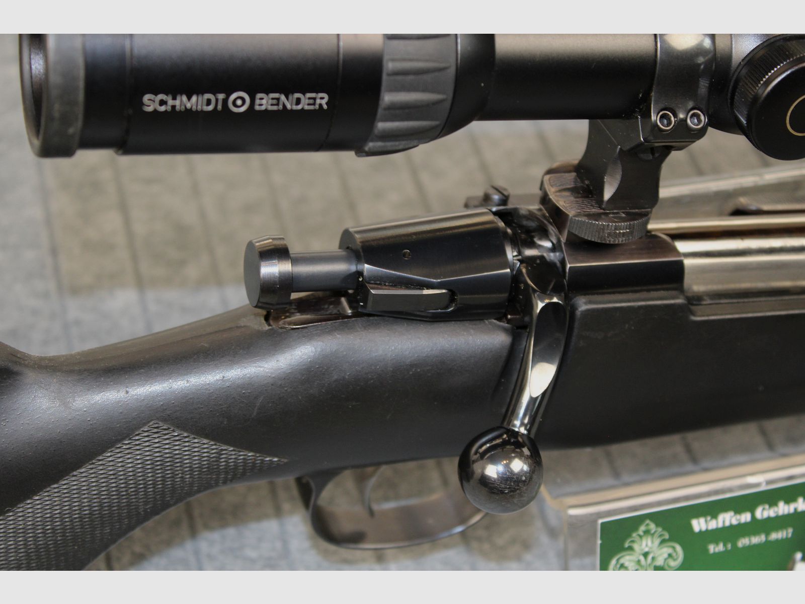 Mauser Mod. 98 .30-06Spr. with S&B Zenith 2.5-10X56 LA.