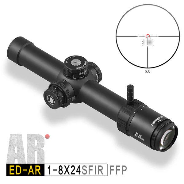 Zielfernrohr DISCOVERY OPTICS ED-AR 1-8X24SFIR FFP-MIL, Bild 1 von 11