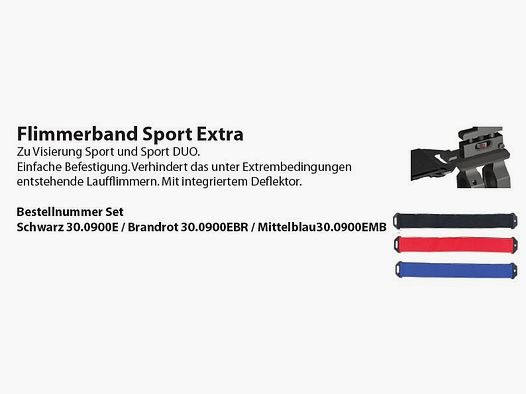 Flimmerband Wyss Waffen Sport Extra Stgw57 (Set) - mittelblau