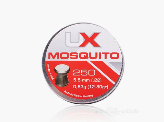 UMAREX Mosquito G2 Flat Head Diabolo 5.5mm / 0.83 g / 250 pcs