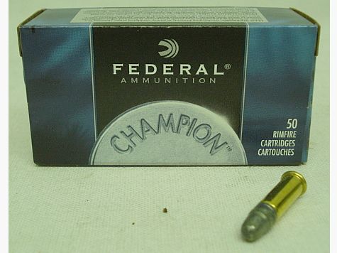 Federal .22lr SÓLIDO Estándar - 2,59g/40gr (a50) #714#