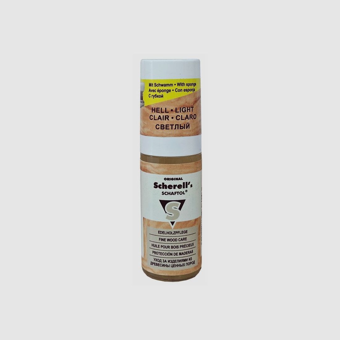 Ballistol Scherell s SCHAFTOL 50 ml Flasche mit Applikationsschwamm
