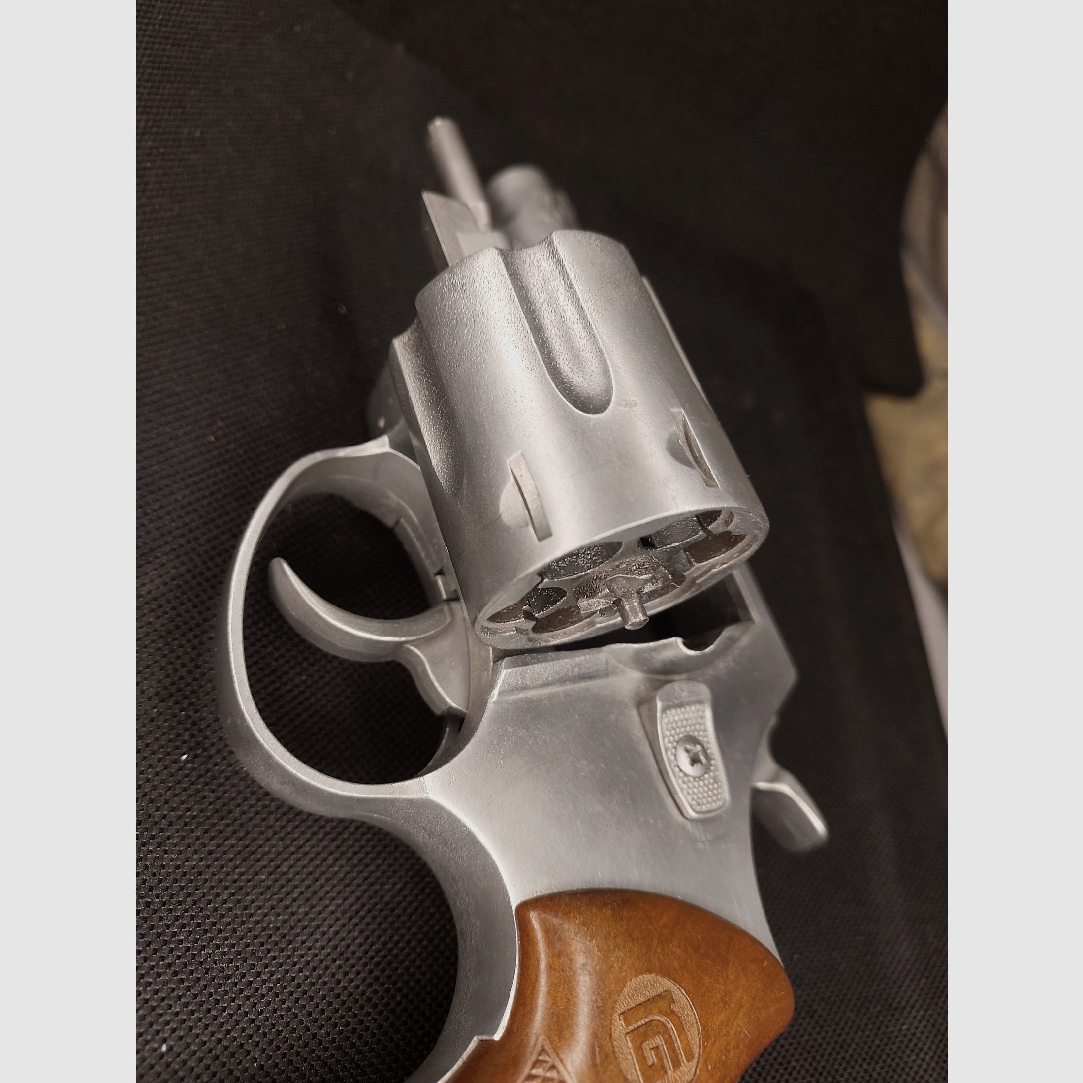 Röhm RG89 Schreckschuss Revolver Steel (PTB 451) Unikat!