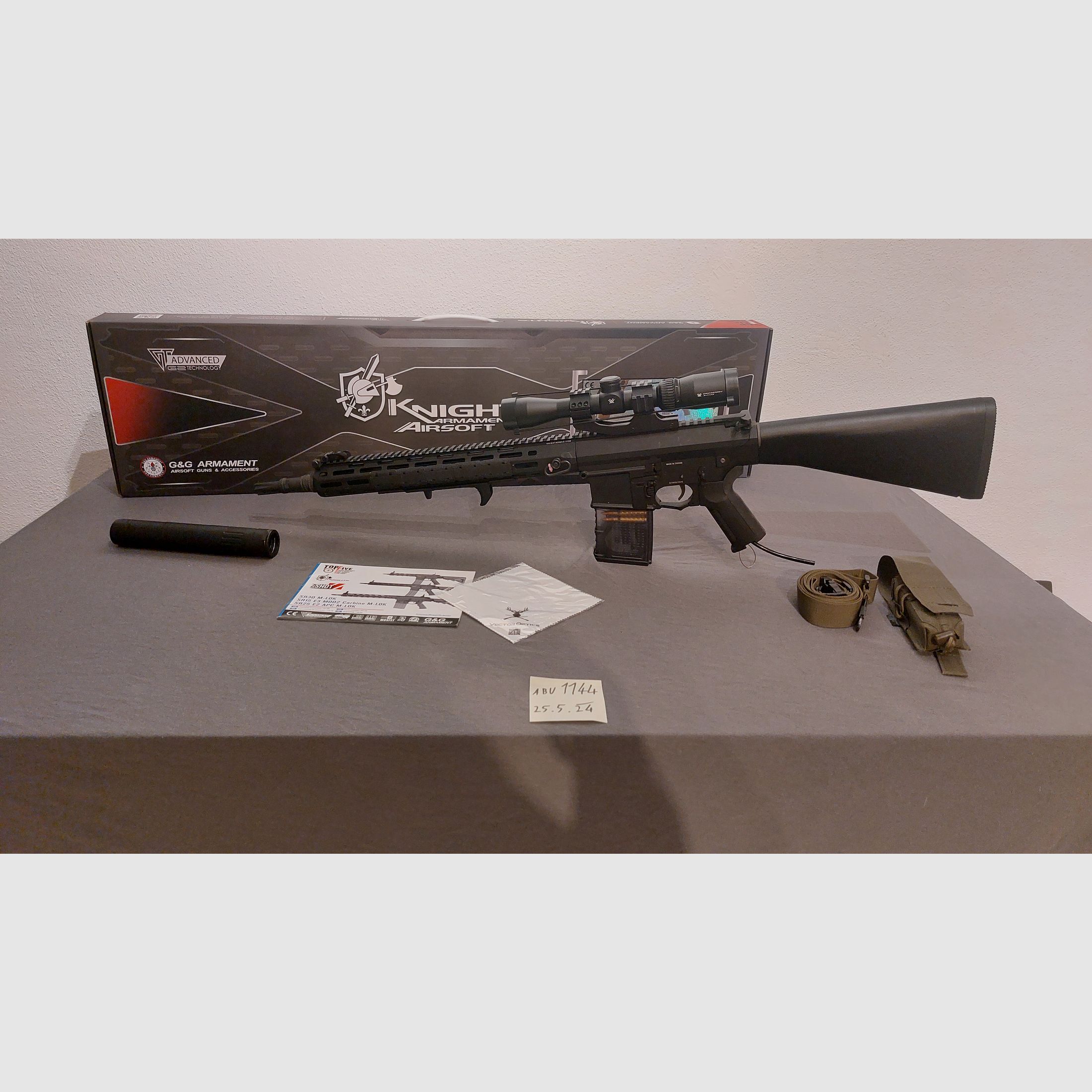 G&G SR25 E2 APC M-LOK en conversion Polarstar HPA, image 1 sur 19