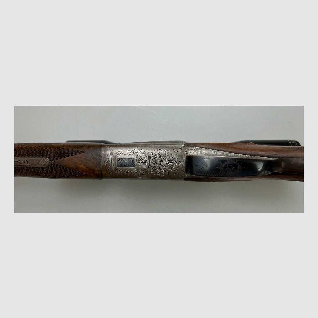 Merkel 210 double-barreled shotgun