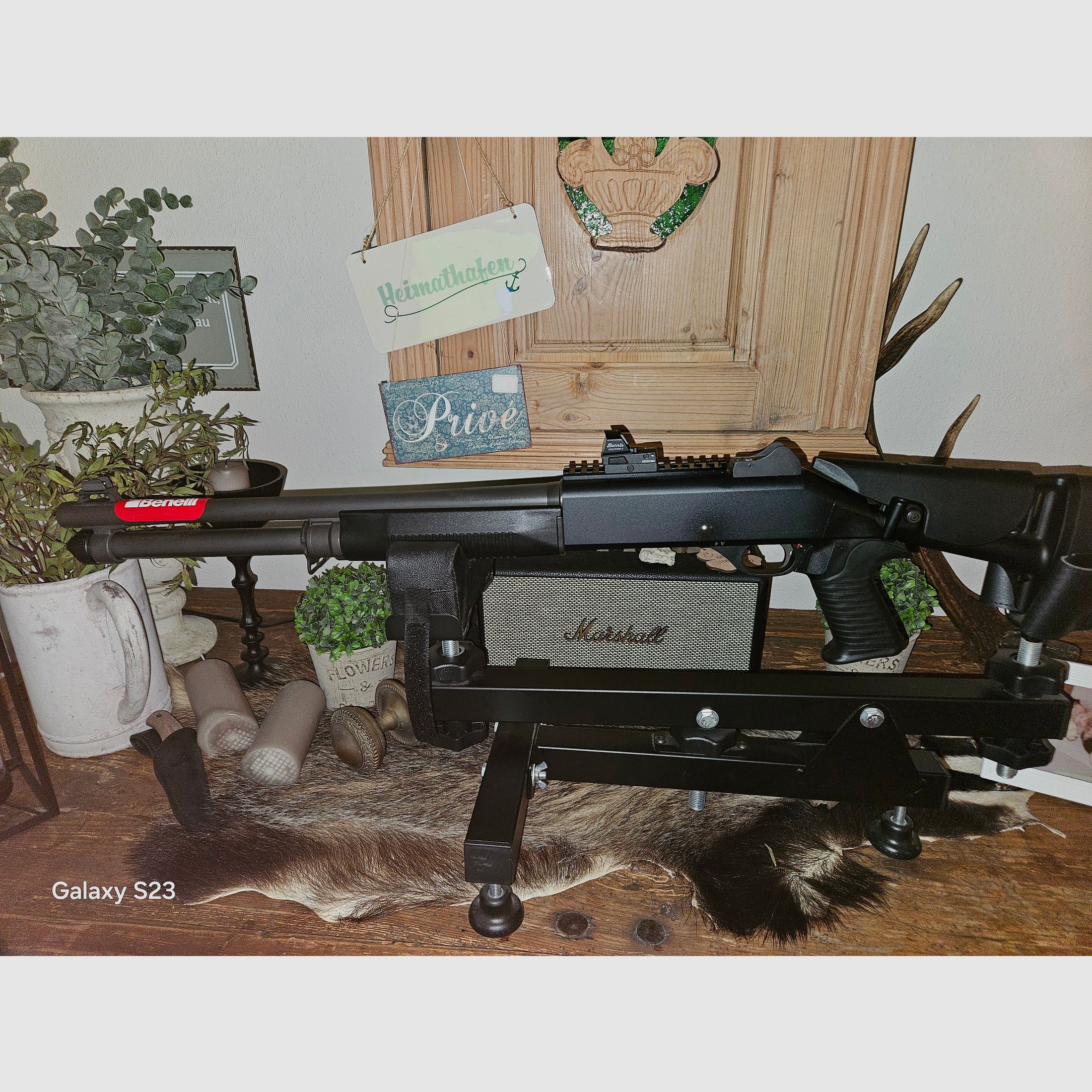 Benelli M4 mit burris 4 & allen jokes ... 50 schuss Belastung  !!
