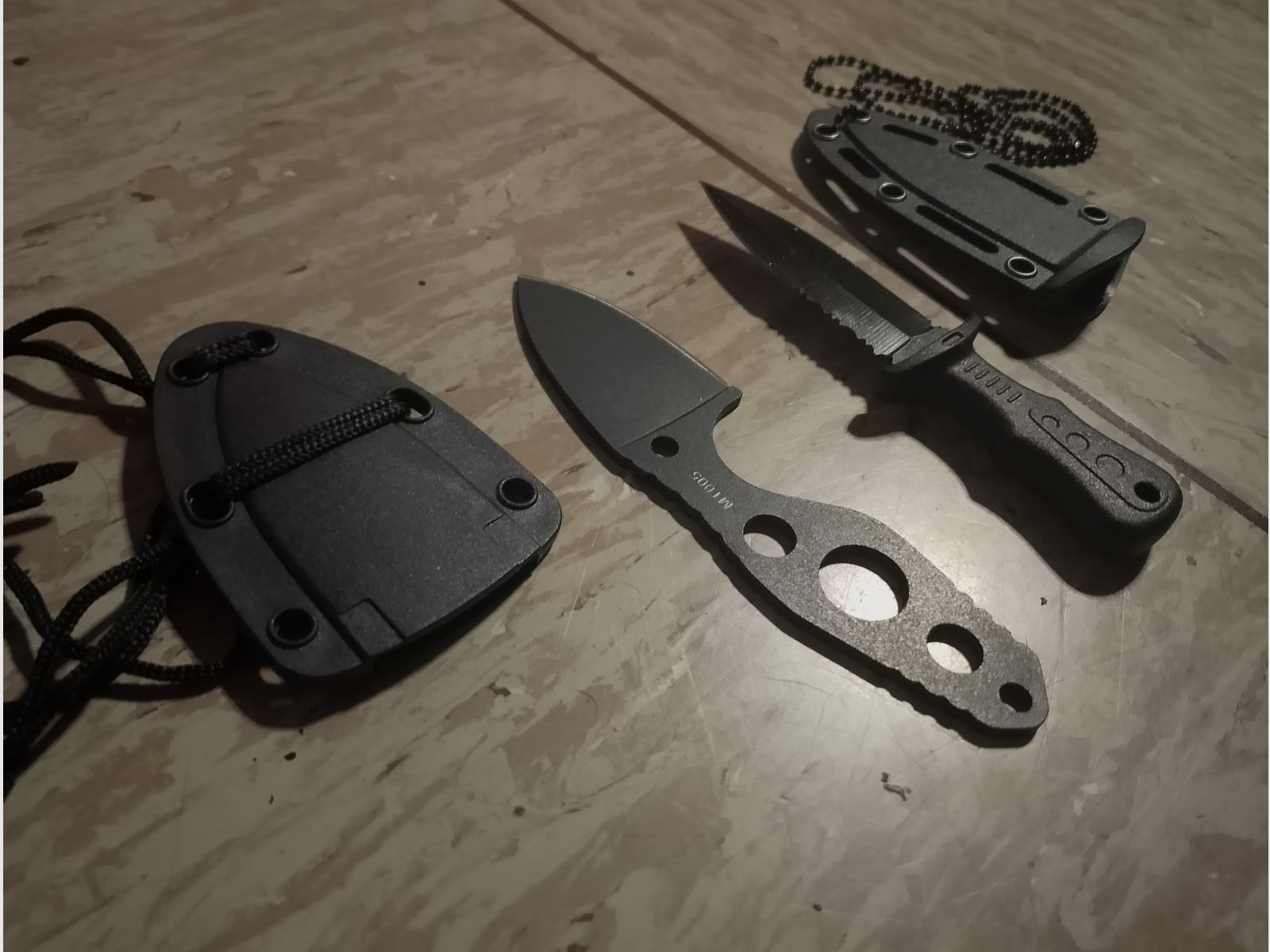 2 x Pocket Knife Mini Messer Umhängemesser Halsschmuck kleine Angelmesser Outdoor Taschenmesser neu Mini Allrounder Brieföffner 
