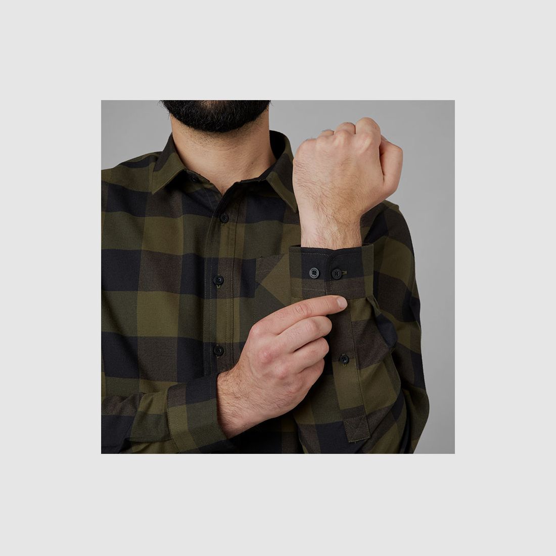 Seeland Toronto Hemd grün kariert