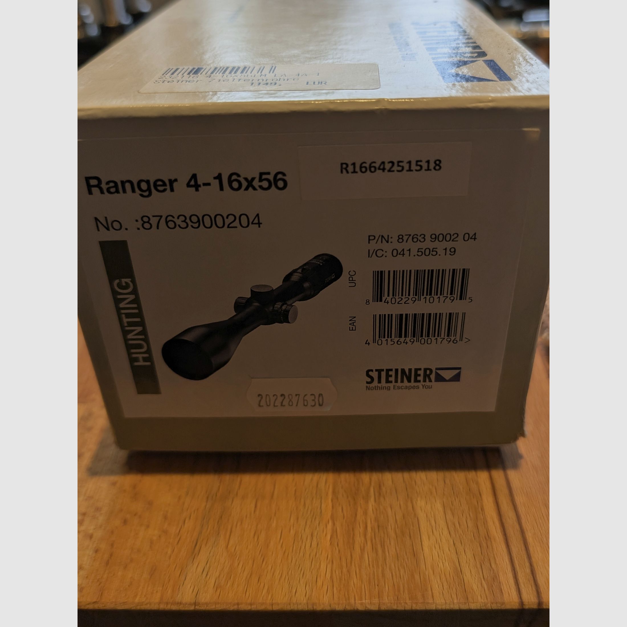 Steiner Ranger  4-16x56 Absehen 4A-I - gepflegter Zustand