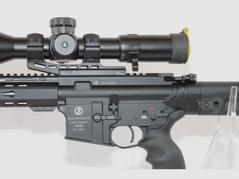Schmeisser AR15 Ultramatch .223 Rem. mit Zielfernrohr Bushenll Elite Tactical
