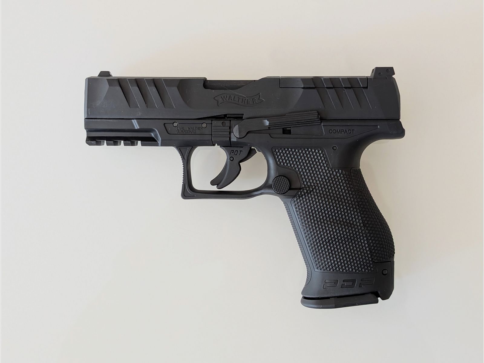 Walther PDP Compact 4" 6 mm, CO₂, < 2,0 J, Optics Ready