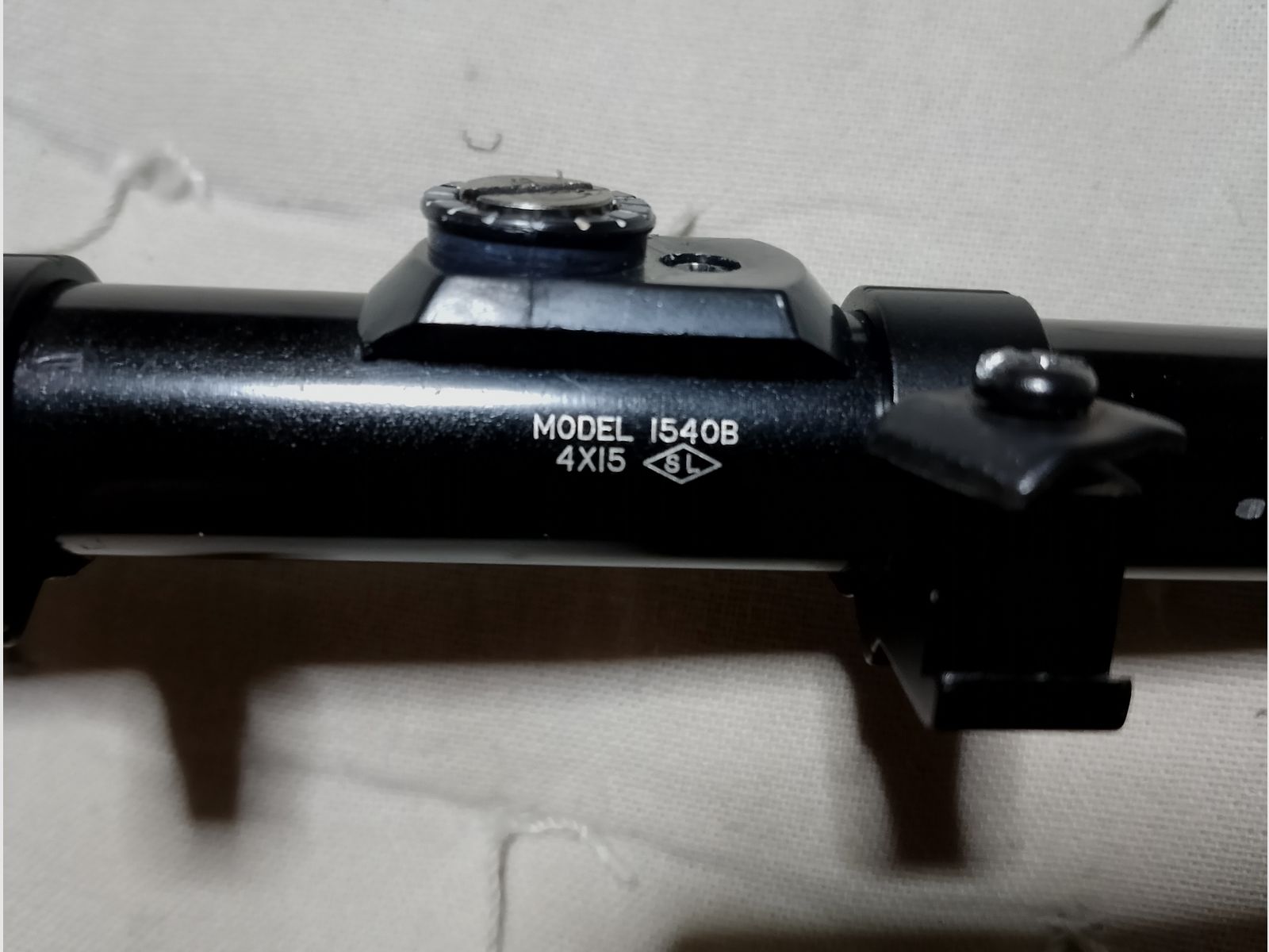 Scope Anschütz 4x15 including holder 11mm mounts air rifle gun compressed air rifle