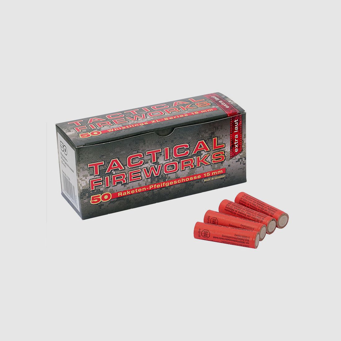 Pyro Umarex Tactical Fireworks Pfeifpatronen extra laut 50 StĂĽck (P18)