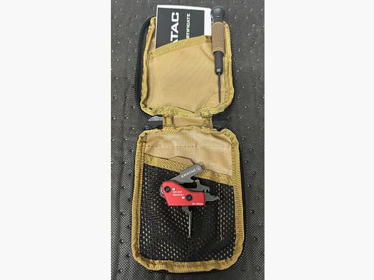 Recknagel ERATAC DropIn SingleStage Abzug Trigger AR15 mit geradem Züngel