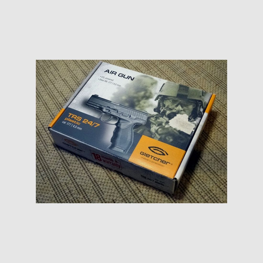 Pistola CO2 Gletcher TRS 24/7 - COME NUOVA