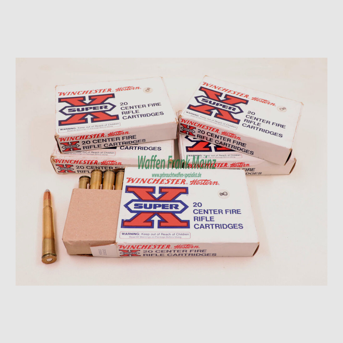 Winchester - USA Büchsenpatronen .375H&H Mag