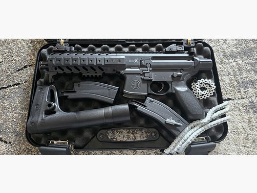 Sig Sauer MPX CO2-Luftgewehr Kal. 4,5mm Diabolo schwarz