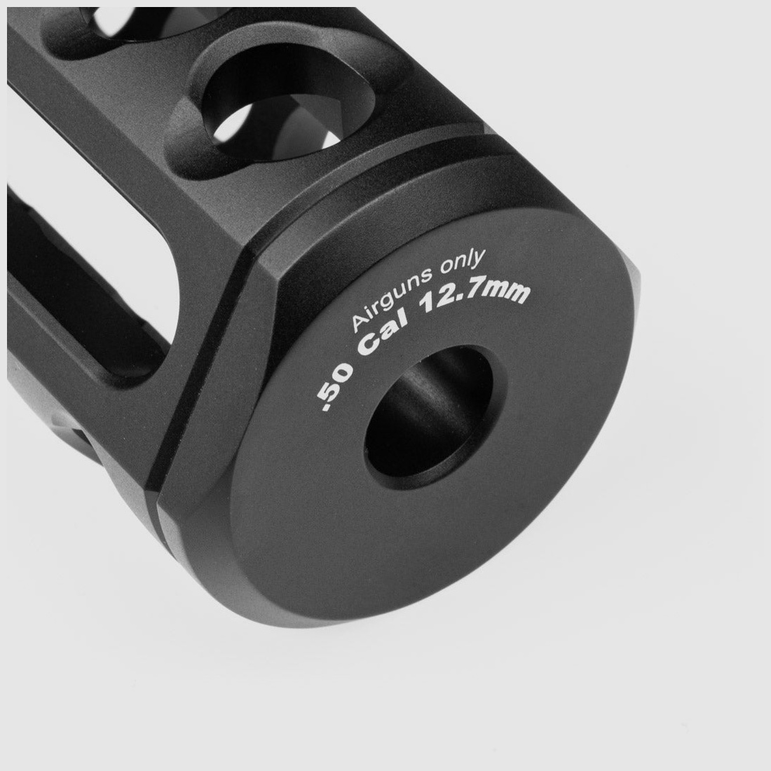 XL - MUZZLE | MEGALODON | CNC ALU | BLACK | Cal.50