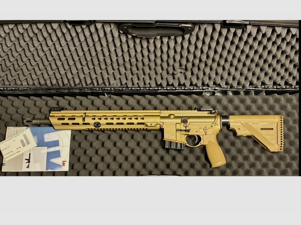 Heckler & Koch MR 223 A3 16,5 Zoll Sportlich Zugelassen Sand