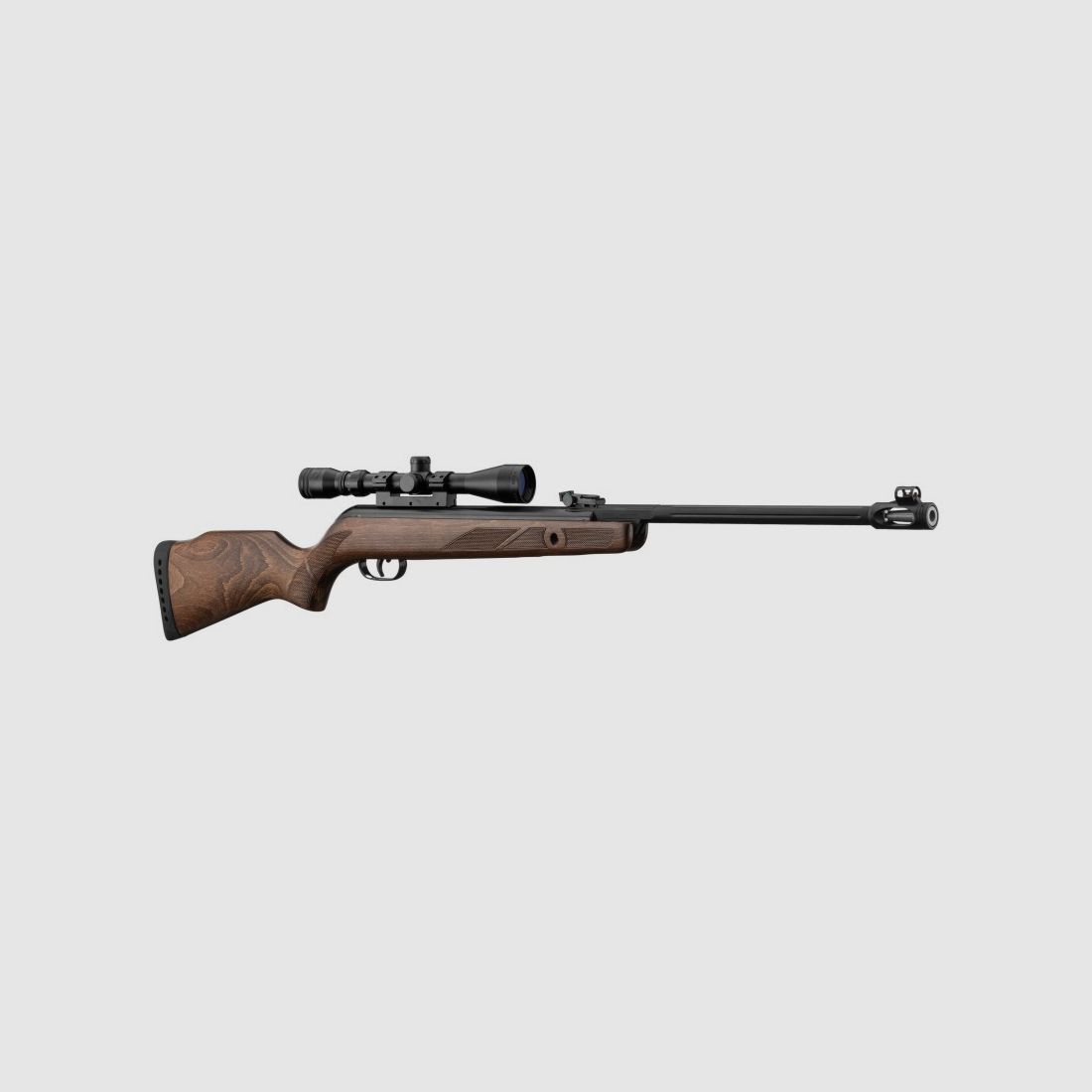 Karabina GAMO Hunter 440 AS + luneta 3-9 x 40 WR + diabolo + cele + futerał, zdjęcie 1 z 2