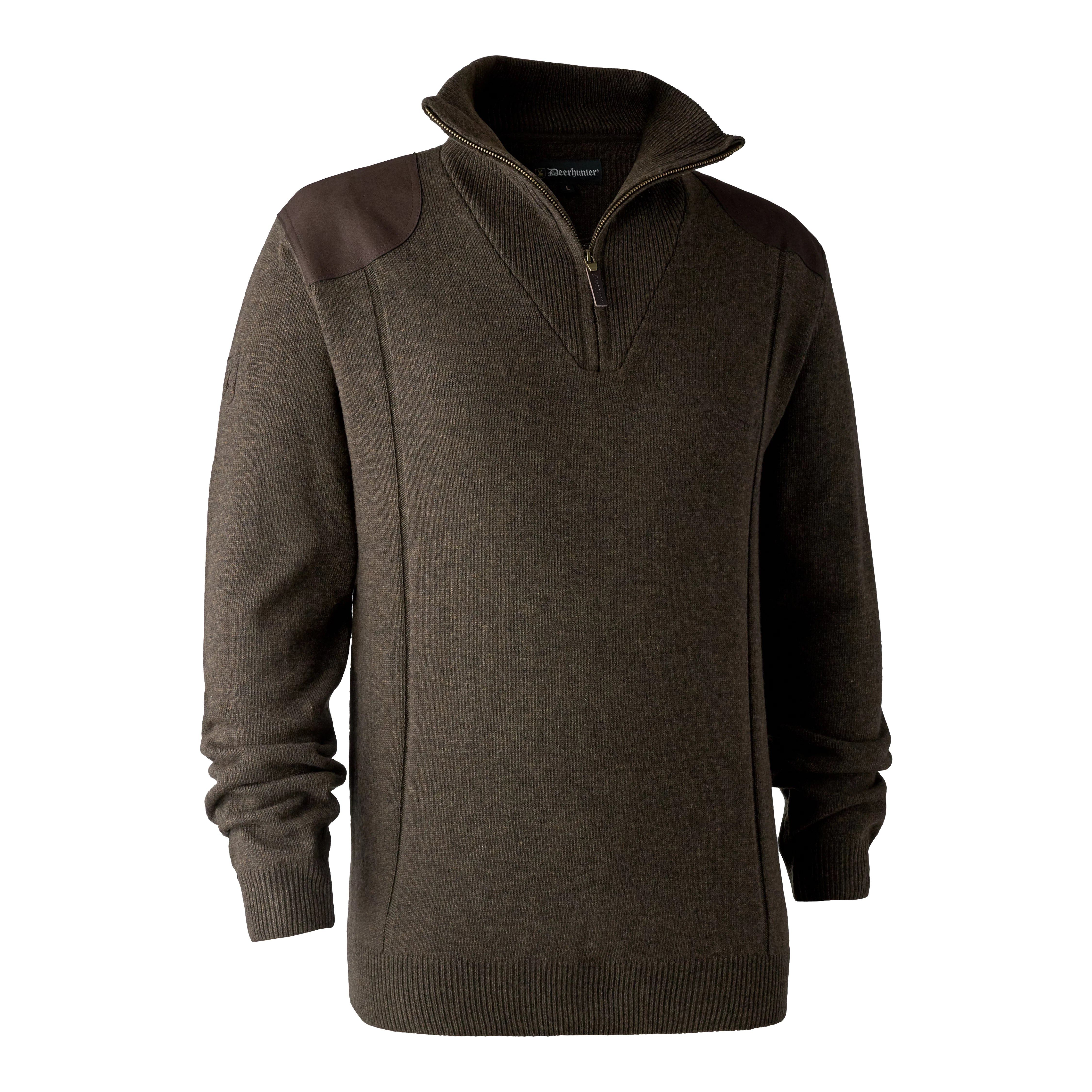 Sheffield maglia con cerniera - Dark Elm, immagine 4 di 5