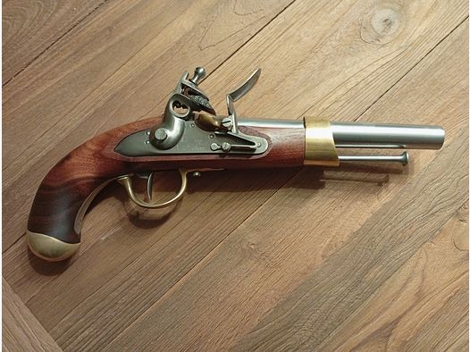 Pedersoli Steinschloß Pistole Modell AN XXIII Cal. 69