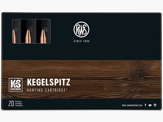 RWS 6,5x57 KS 127gr. - 20 pz