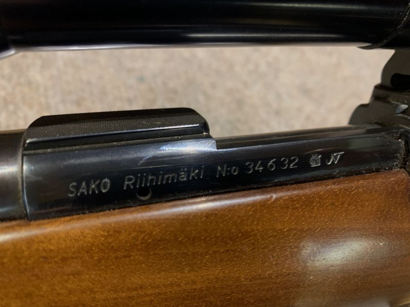 SAKO Rep.büchse Kal .222 Rem mit variablem ZF