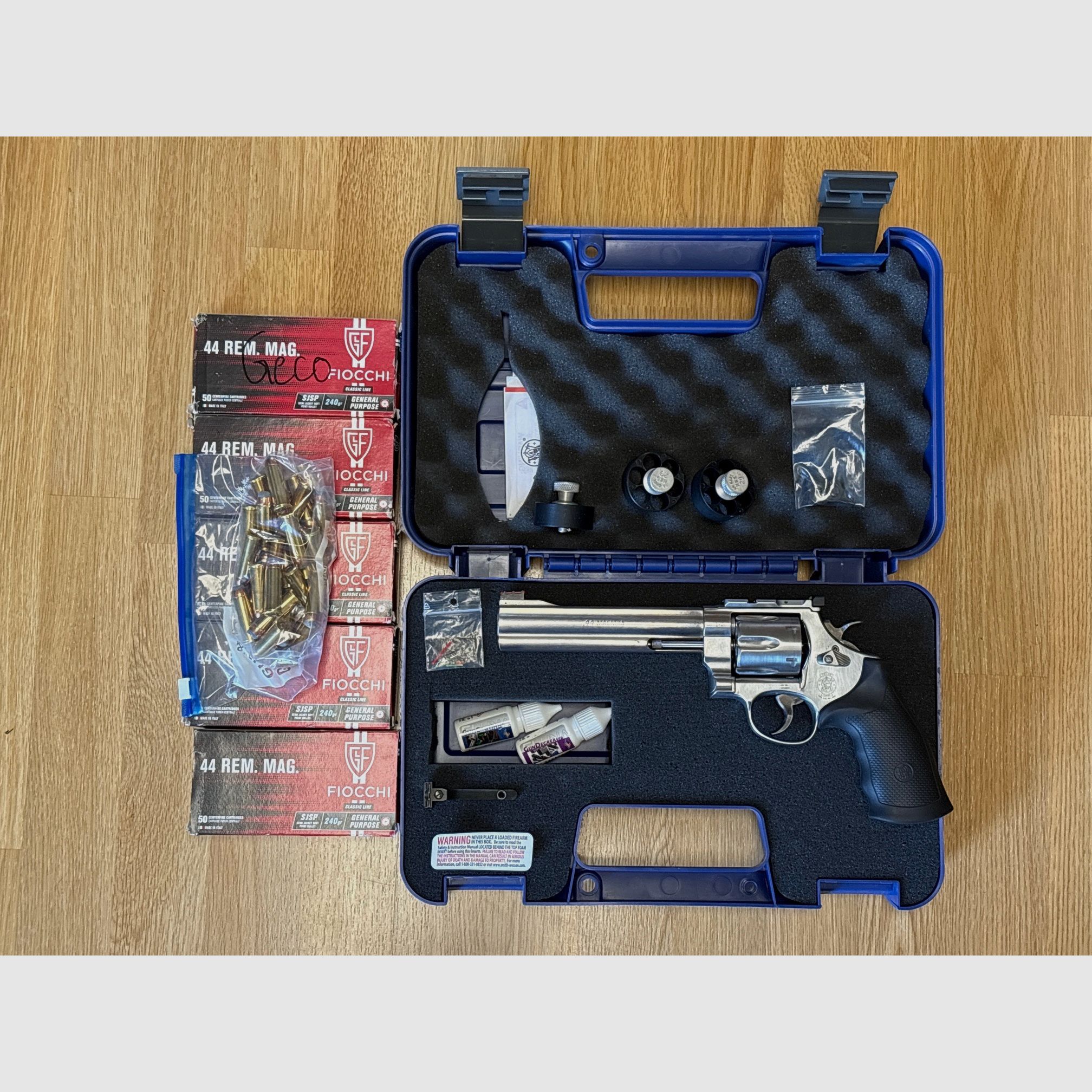 Revólver Clásico S&W 629 6,5" .44 Magnum