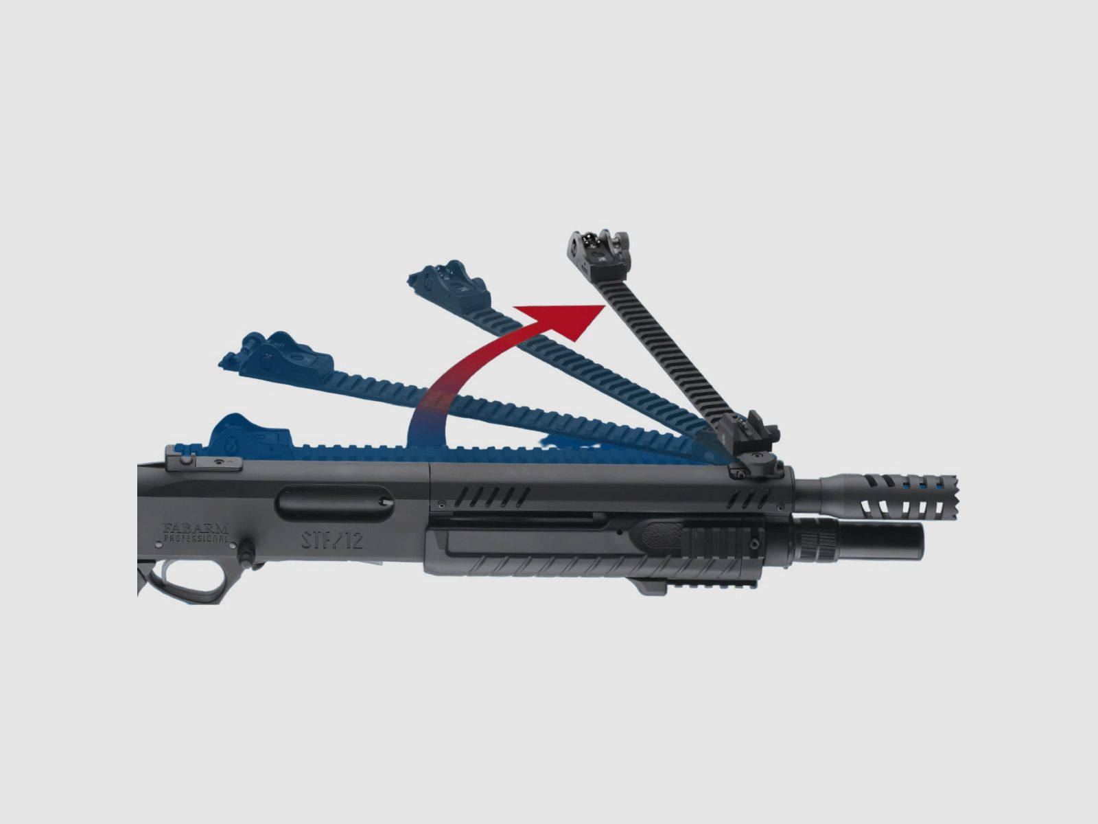Fabarm STF12 FDE Telescopico 14'', immagine 6 di 6