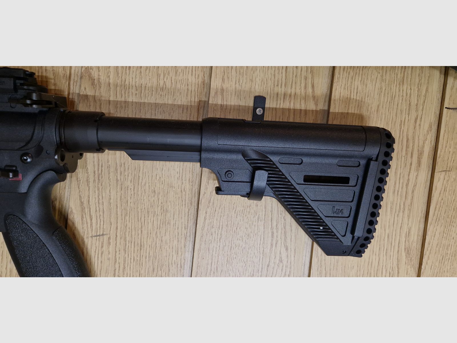 HK416A5 Sportsline + silenziatore + mirino a punto in super stato 6mm AEG
