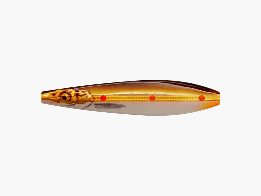 Savage Gear Line Thru Seeker – 7,5 Cm 18 G – Copper Red Dots