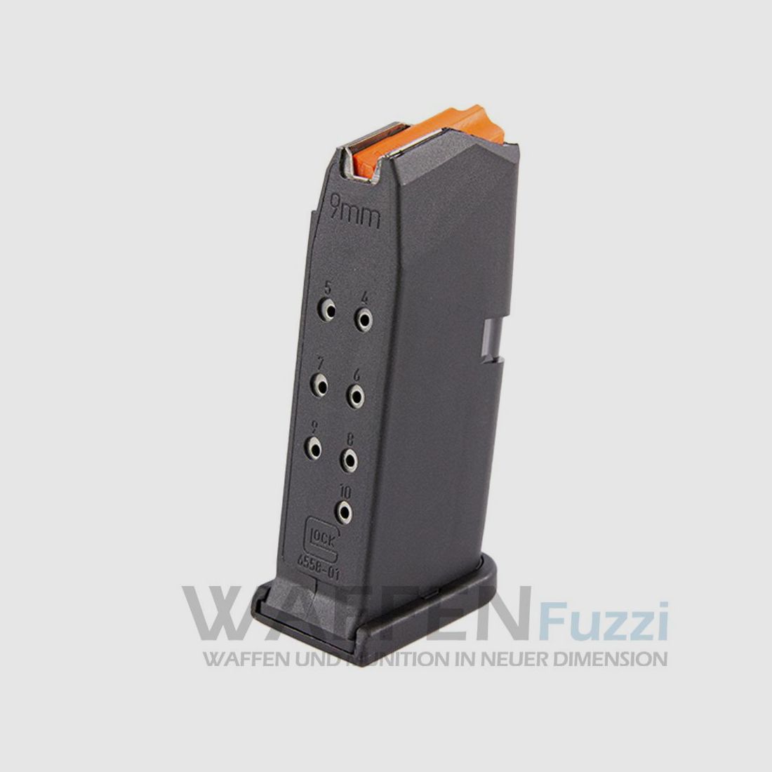 Glock 26 Gen5 Magazin Kaliber 9mm Luger 10 Schuss