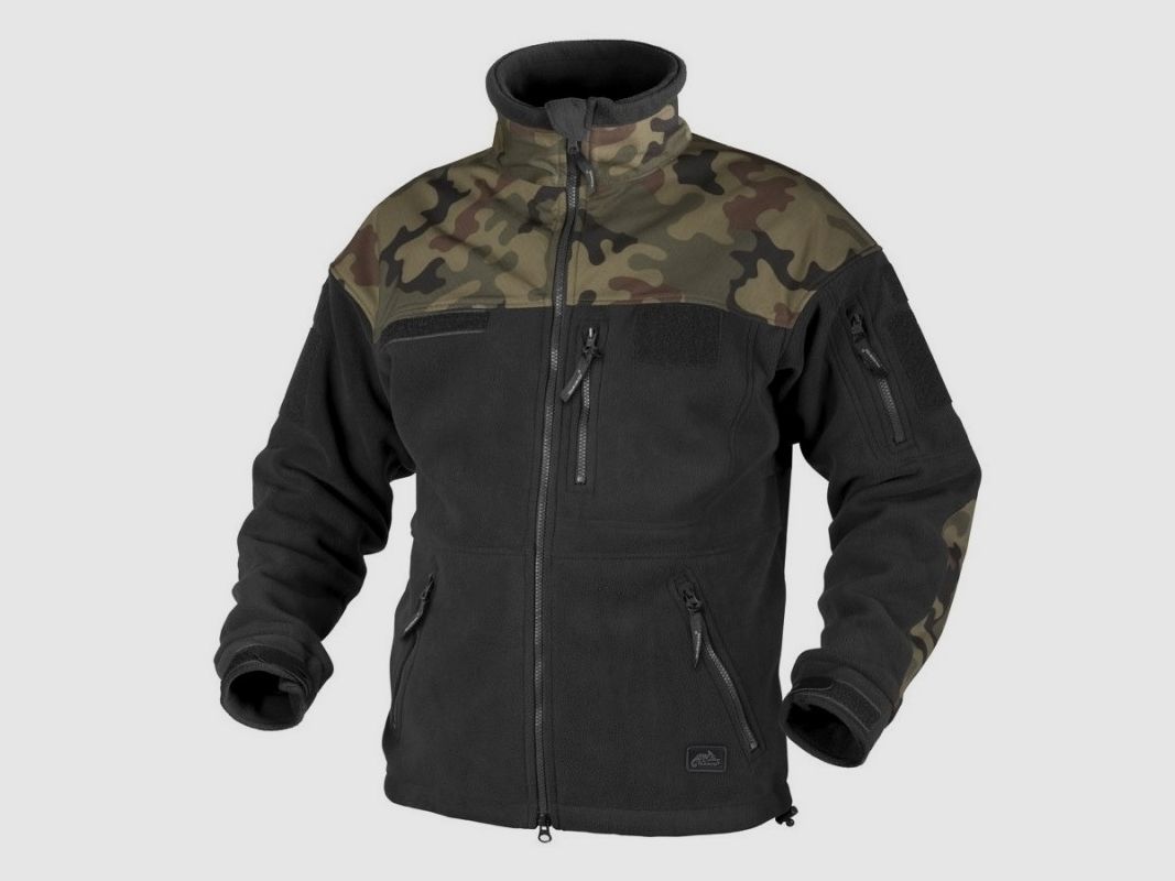 Chaqueta polar Helikon INFANTRY – Negra/PL Woodland