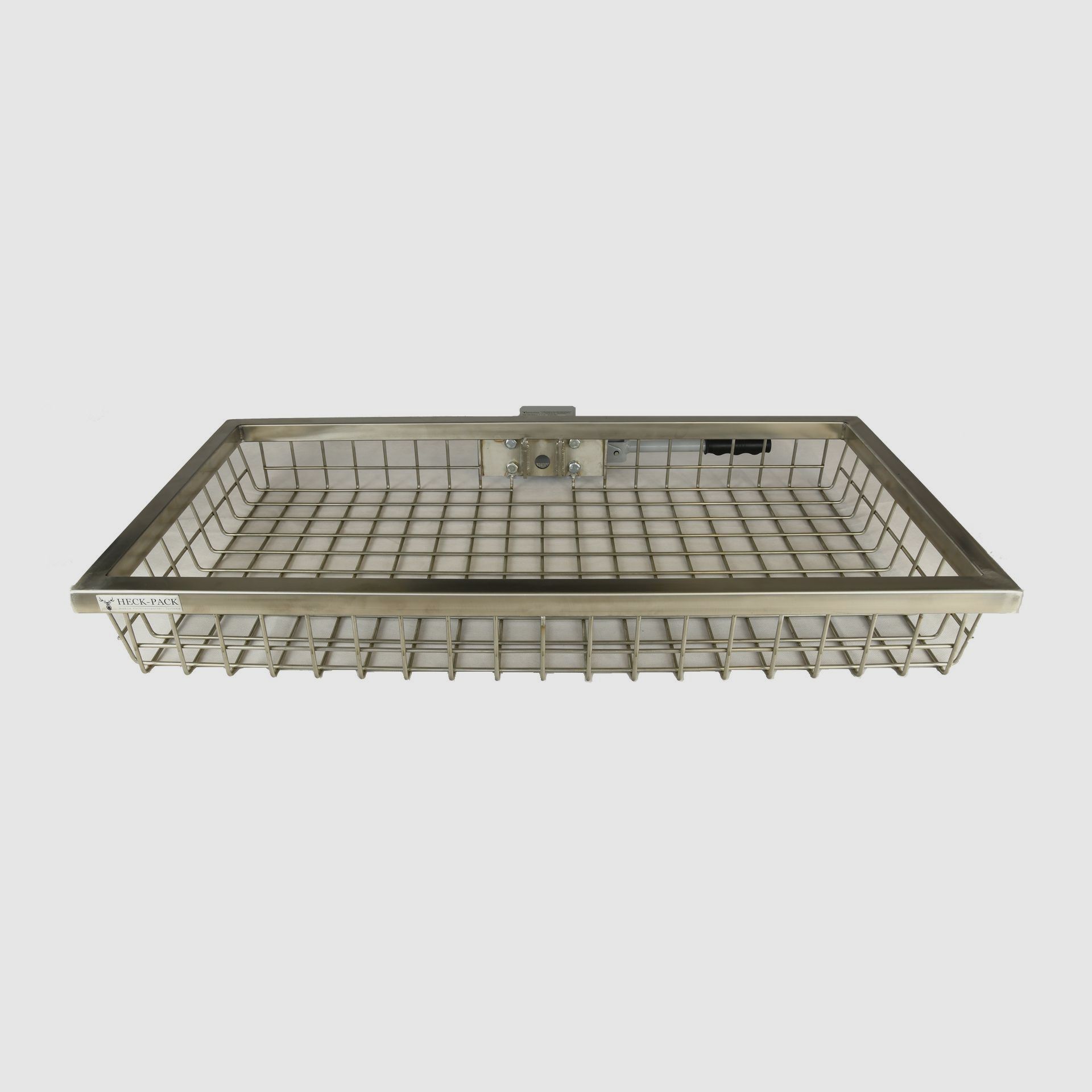 Heck-Pack Deluxe Edelstahl 1000x500x125 mm Hecktransporter