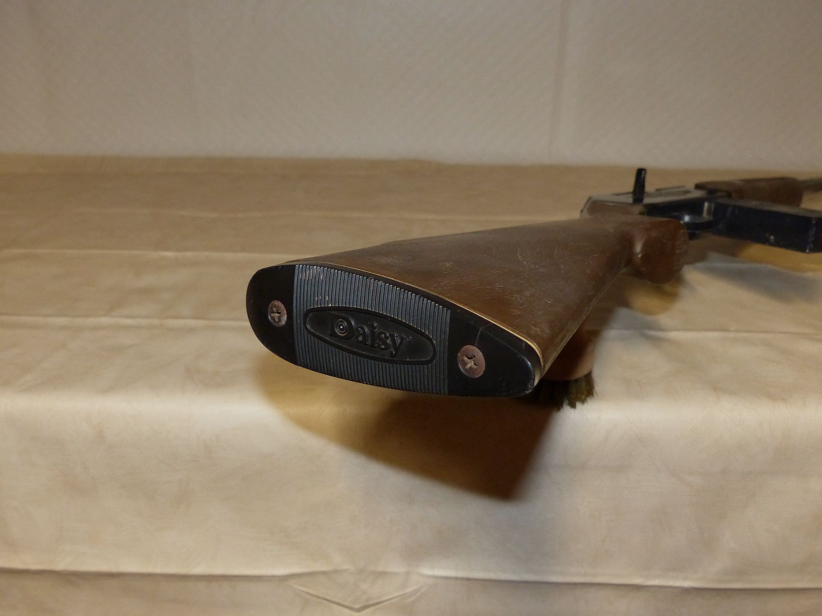 Carabina de aire comprimido Co2 de palanca inferior Daisy Power Line Mod. 990 Cal. 4,5 mm Diabolo y BB Dual Power USA vintage