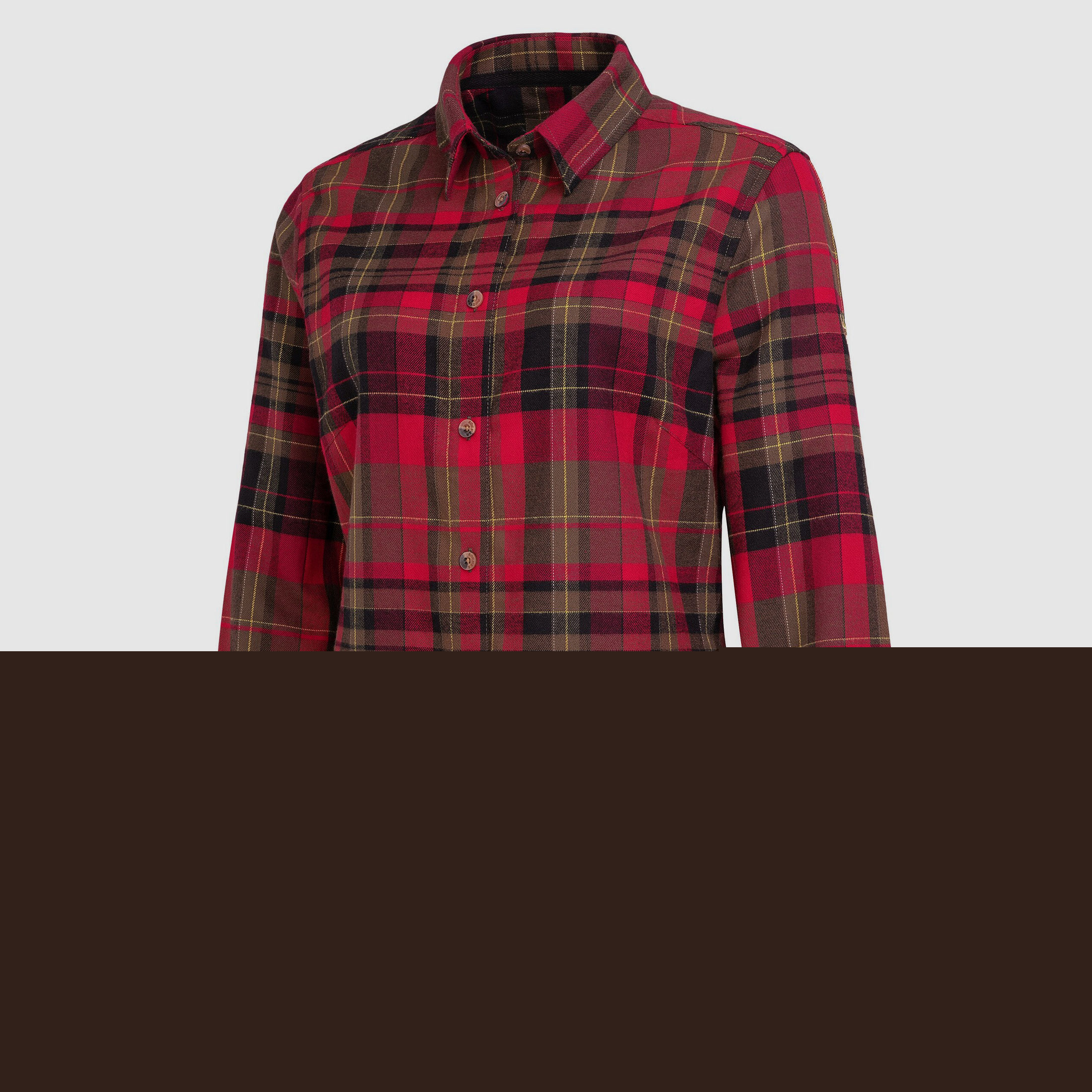 Bcker Langarmbluse Flanell Holla