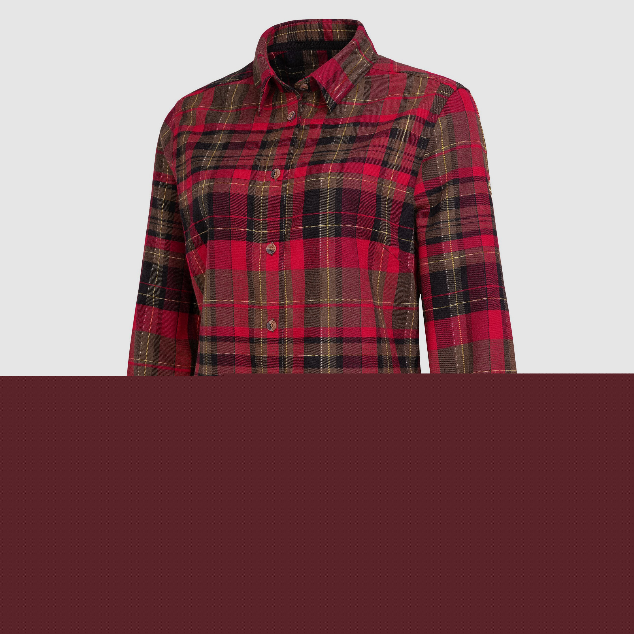 Bcker langarmblouse flanel Holla