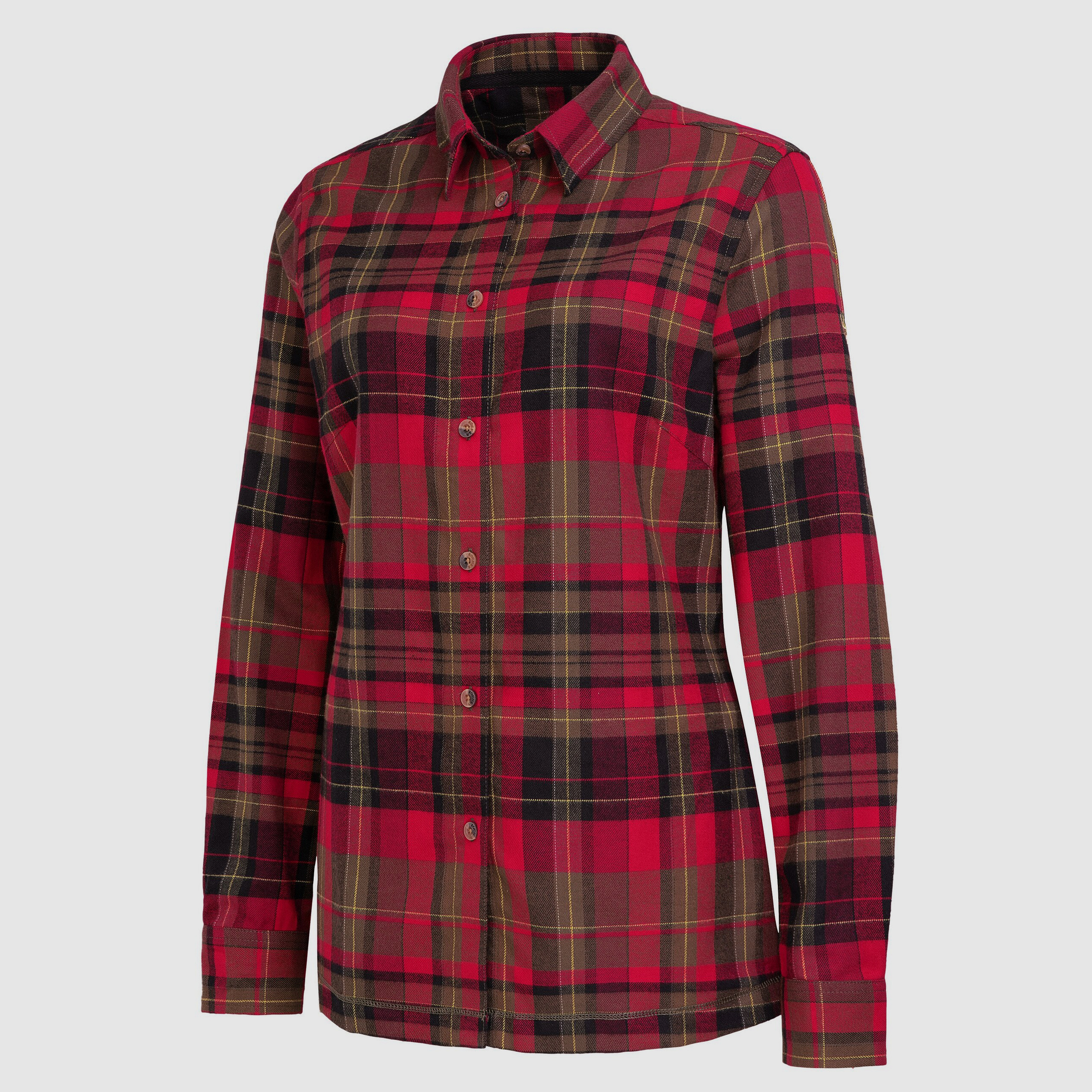 Böcker Langarmbluse Flanell Holla