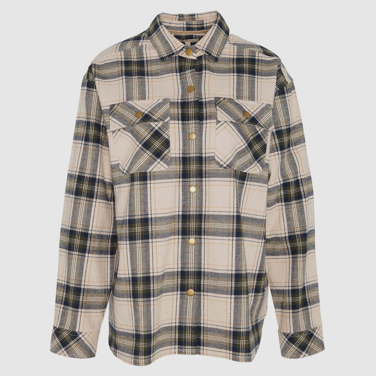 Barbour Bluse Highfield  Sand dune check