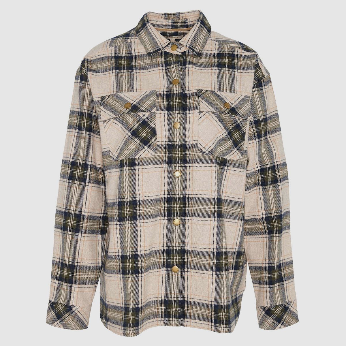 Barbour Bluse Highfield Sand dune check