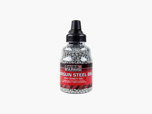 Swiss Arms pallini in acciaio BB 4,5mm 3.000 pezzi