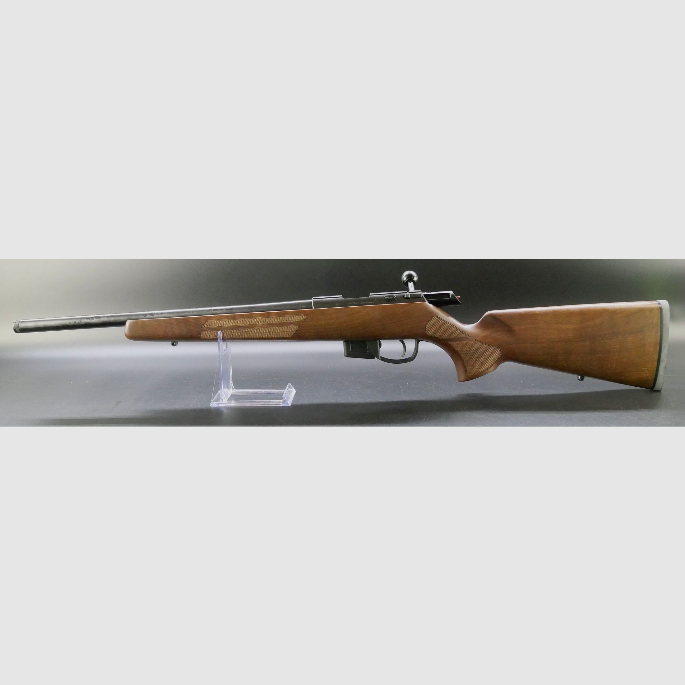 J.G. Anschütz 1761 D HB G-20 Nuss Classic Schaft .22 lr 457 mm LL KK-Repetierbüchse