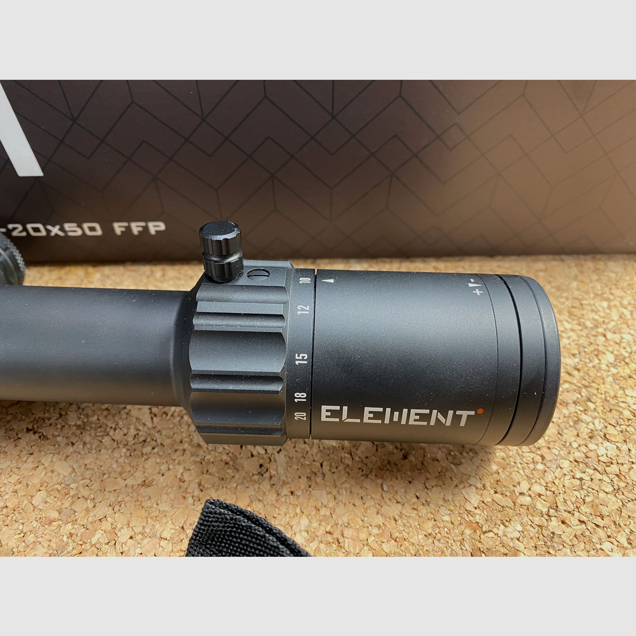 Element Optic Nexus 5-20x50 FFP1 APR1C MRAD telescopio de rifle / Rifle Scope