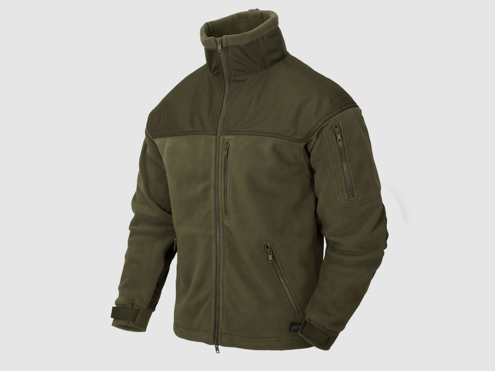 Bluza polarowa Helikon Classic Army Green Olive (BL-CAF-FL-02), zdjęcie 5 z 5