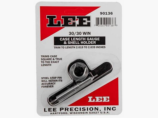 Lee Case Length Gauge and Shell Holder 30-30 (90136)