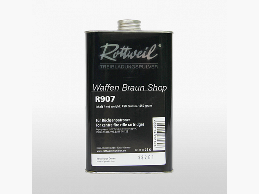 Rottweil R907 500g für Langwaffe